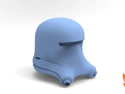 Snowtrooper Helmet 3D model