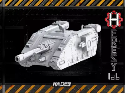 Heresylab - Hades Tank 3D print model