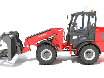 Weidemann Telehandler Forklift 3D model