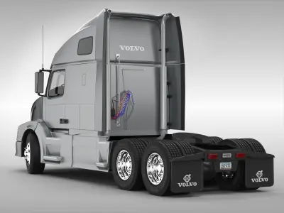 Volvo VNL670 2016 3D model