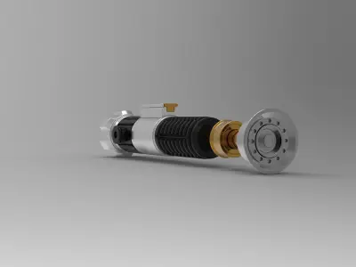 Obi-Wan Kenobi Lightsaber 3D print model