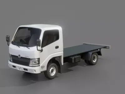 Hino Dutro Cab Chassis 3D model