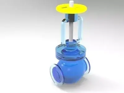 GAS COMPRESSOR VALVE   Free 3D model