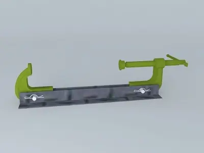 Craft clip Var Bar 01 3D model