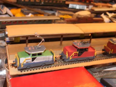 ho shunter locomotive swiss SBB BLS Ee 922 3D print model
