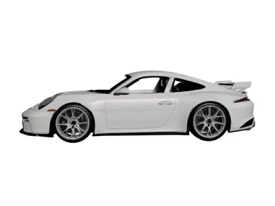 Porsche GT3 2026 Track-Focused High Performance Sports Car 3D model