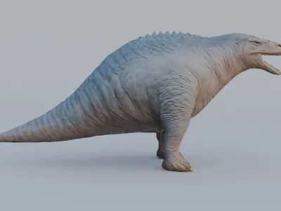Big Creature fat creature Free 3D model