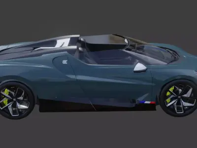 Bugatti Mistral 3D model