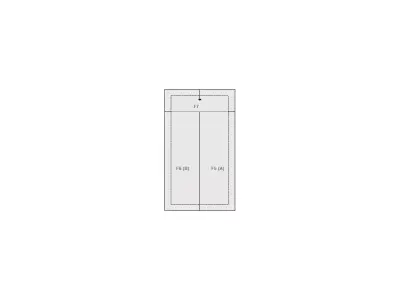 Residential Roof Sketch - 1-5 SQ - Xactimate 3D model