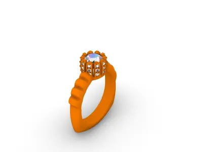jewelry ring Free 3D model 2