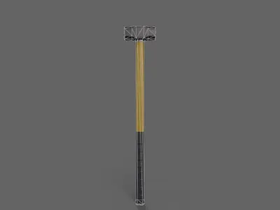 PBR Sledge Hammer V2f Low-poly 3D model