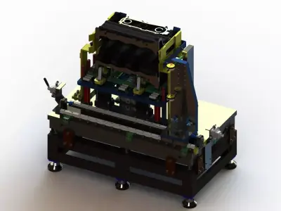 Position Checking Gauge for Cylinder Block 3D model