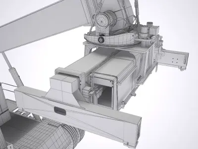 Crane Mobile Grab 3D model