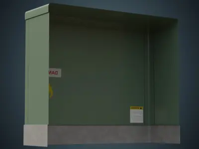 Valves 1A  Low-poly 3D model