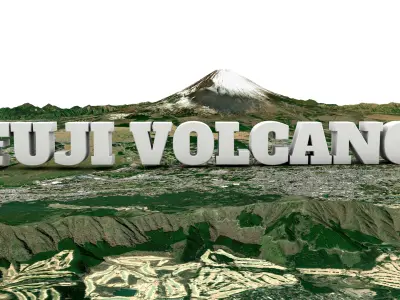  Fuji Volcano Fuji Hakone Izu National Park Japan 