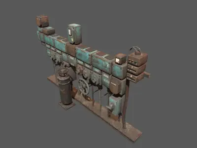Old Fusebox 3D model