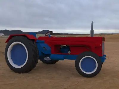 Tractor 3D model buy