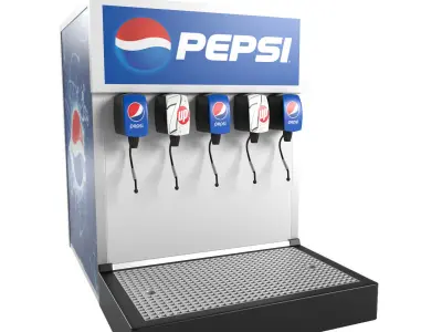 Pepsi Fountain Machine  3D model