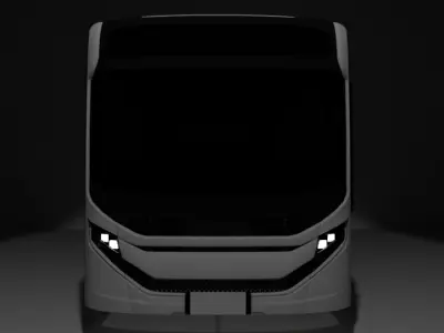 City bus Caio Apache Vip V OF-1519 Low-poly 3D model