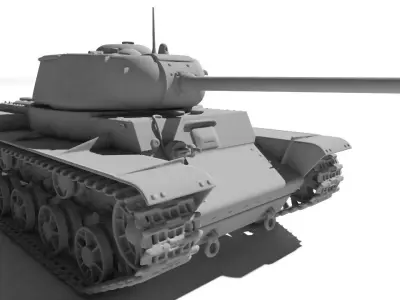 Tank KV-85 for 3D print 3D print model