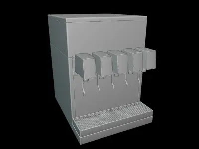 Soda Dispenser 3D model