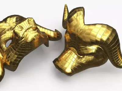 VIP Bull Mask 3D model