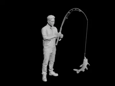 Fishing 3D model