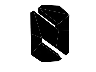 Sci-Fi Number 0 v1 001 Low-poly 3D model