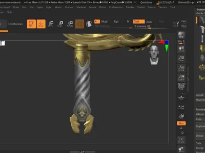 Blades of Chaos 3D model