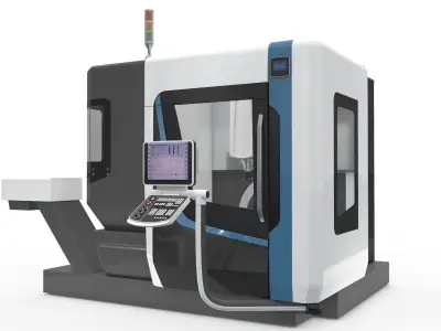 Milling Machine CNC  3D model