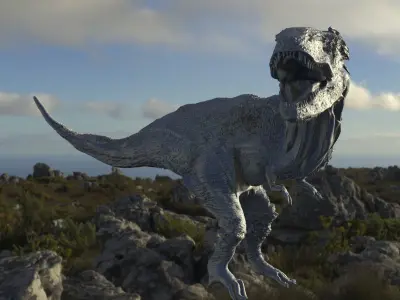 T rex distance model 3D model