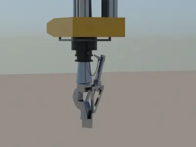 Building Printer 3D model