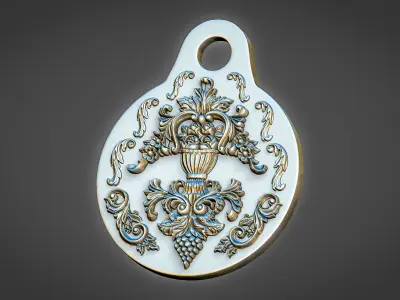 Pendant 03 3D print model