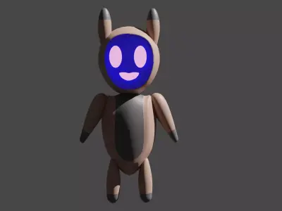 Helper Robot 3D model