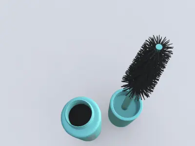 Mascara 3D Model Realistic Beauty Product Low-poly 3D model