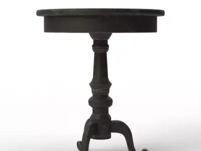 Cadey Side Table Low-poly 3D model