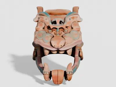 Maya sculptures Pack Low-poly 3D model