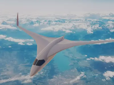 BWB EVO T 3D model