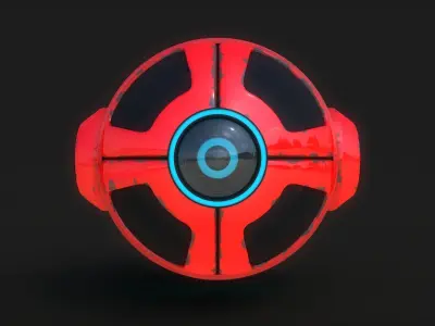 Sci Fi Drone 3D model purchase