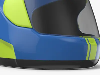  Aerodynamic Road Helmet Blue 