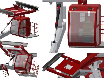 Industrial Machine - 1002 3D model