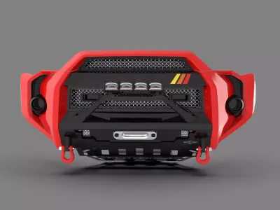 Ecotechne Bumper for Toyota 4Runner 3D model
