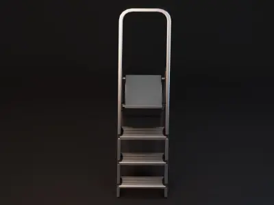 Ladder Free low-poly 3D model purchase
