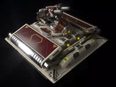 Imperial Medium Repeater 3D model