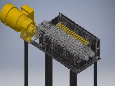 scrap crusher mini 3D model