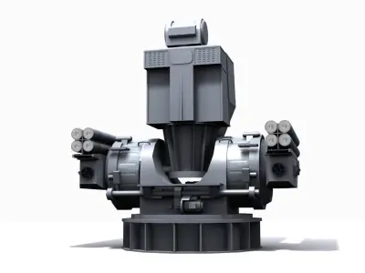 ZRK Pancer ME Low-poly 3D model