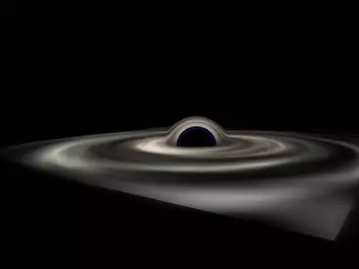 black hole Free 3D model purchase