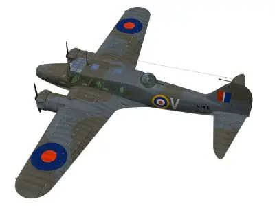 Avro Anson Mk1 late 3D model purchase