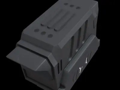 EG1 Reflect Sight Scope Low-poly 3D model