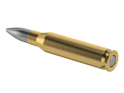 Bullet 223 Remingtor 3D model